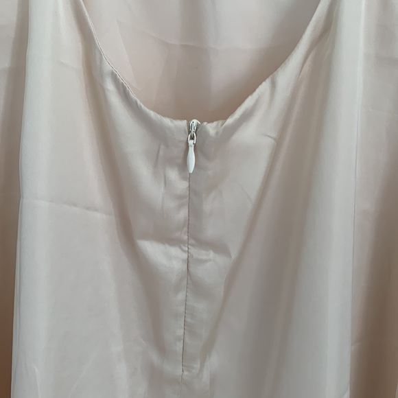 Princess Polly US Satin Dress in champagne - AZARLIAH MINI DRESS CHAMPAGNE - Picture 7 of 7